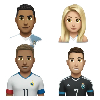 Ishowspeed and Ronaldo doing the suiii sticker