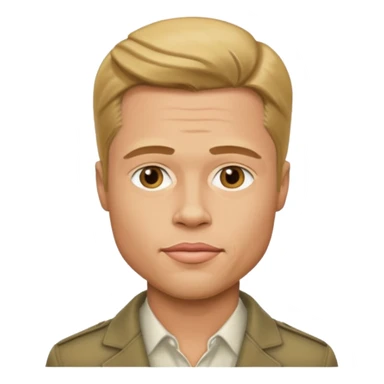 Brad pitt sticker