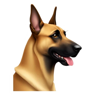malinois fais le beau sticker