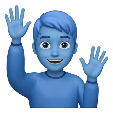 saying hello avatar sticker