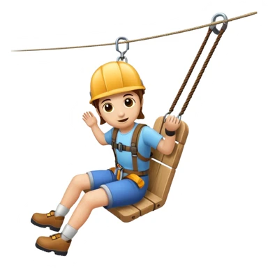 Zipline sticker