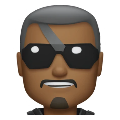 Nick Fury sticker