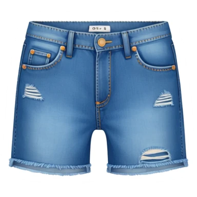 denim shorts sticker
