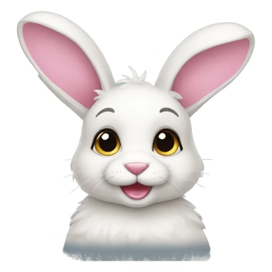 Couqette bunny sticker