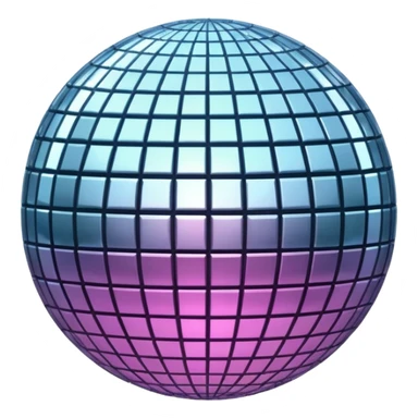 Disco Ball, Unicode U+1FAA9 + 1 sticker