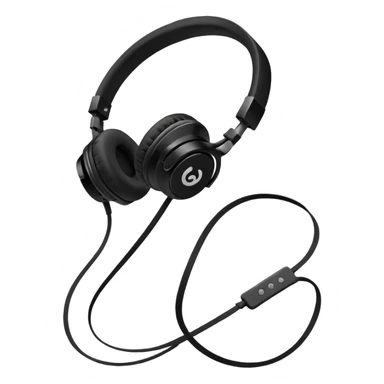 Audífonos con lazoss sticker