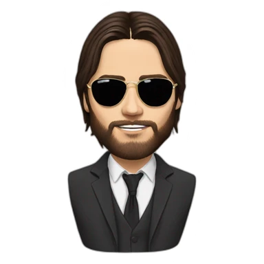 jared leto sticker