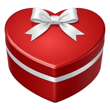 valentines day heart shaped box of chocolates sticker