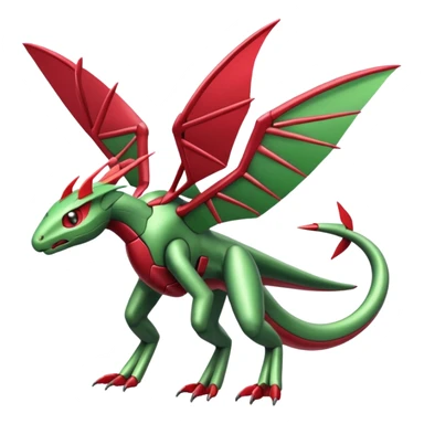 Vikavolt-Flygon-Genesect-Miraidon-fusion, full body sticker