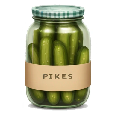 jar of pickles sticker