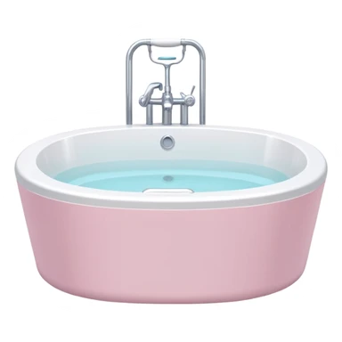 Pastel luxury jacuzzi bathtub  sticker