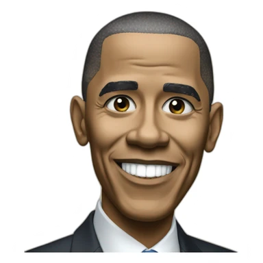 le president bara obama sticker