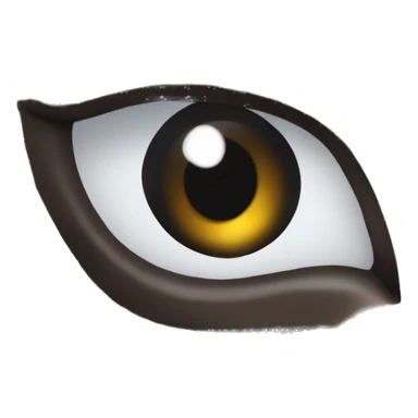 The original horse emoji 🐴 mixed with the eyes emoji 👀 (the eyes are placed on top of the eye of the horse) sticker