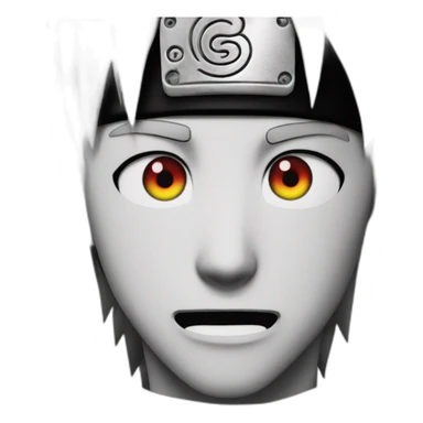 naruto uzumaki with sharingan sticker