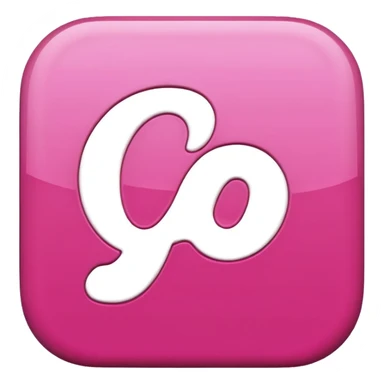 Pink 3d Pinterest logo
 sticker