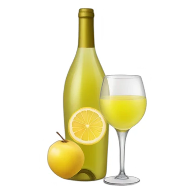 White wine Sangria sticker