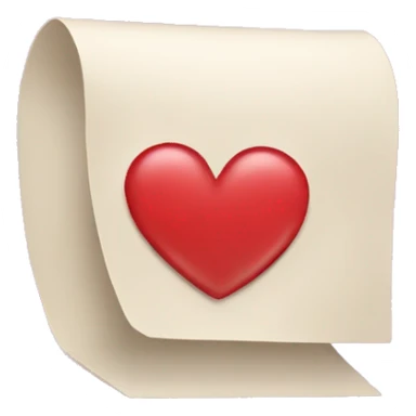 The letter M with a Heart sticker