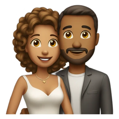 Love you wife sticker