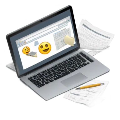 I have just finished my report sticker