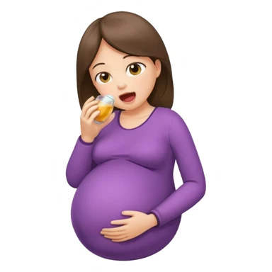 Pregnant women swallowing women whole sticker