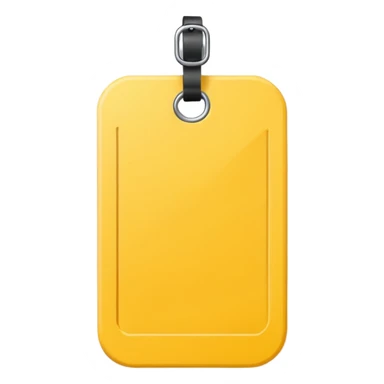  yellow Price tag sticker