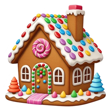gingerbread house sticker