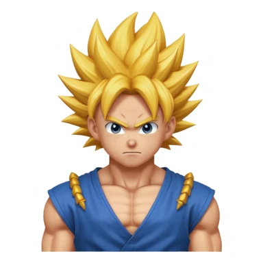 Super saiyan goku sticker