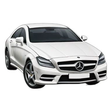 Mercedes cls sticker