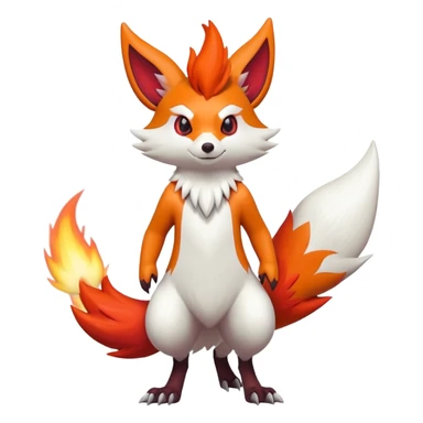 Zangoose-Braixen-hybrid-creature sticker