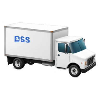 Box truck with “PGS” on the side sticker