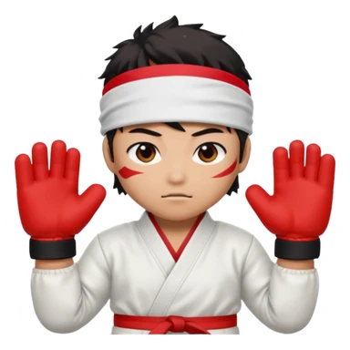 Ryu from street fighter  sticker