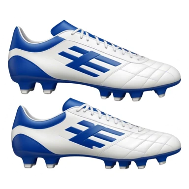 Cinematic Realistic image of a pair of soccer boots featuring finely detailed synthetic and leather textures, vibrant accents and dynamic design elements, illuminated by bright, field-side lighting that captures their sporty essence sticker