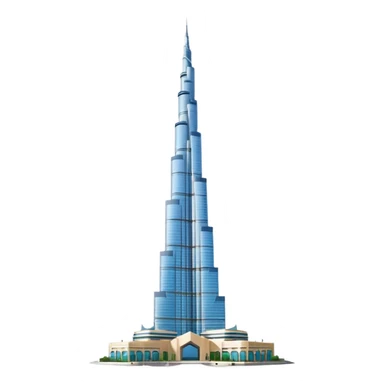 burj khalifa sticker