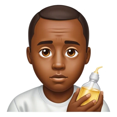 Diddy with baby oil sticker