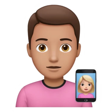 video meeting pink  sticker