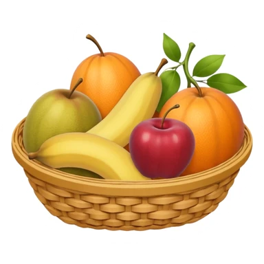 generate an image for fruits basket sticker