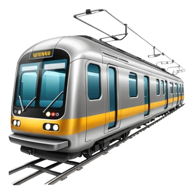 underground train vienna sticker