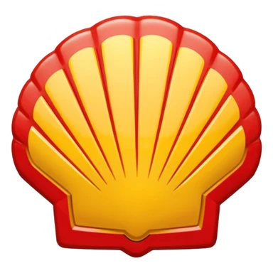 Shell logo gasoline sticker