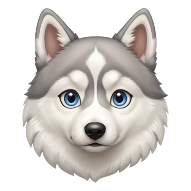 Huskcat Siberian husky sticker