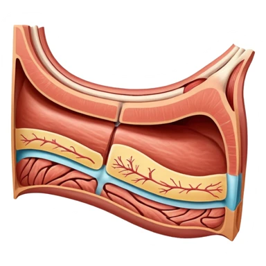 Human body muscle anatomy sticker