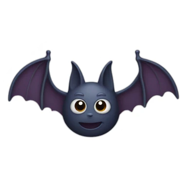 Bat puzzle autism parts colores sticker