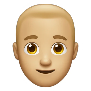 Big forehead emoji sticker