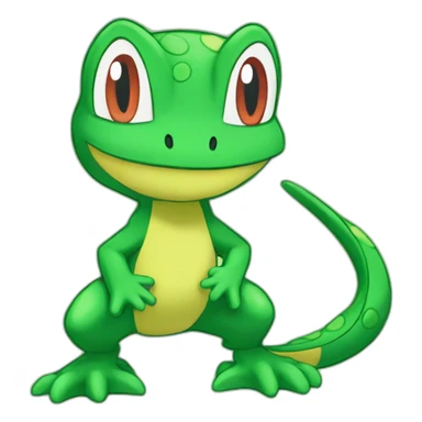 treecko Pokemon Emerald sticker