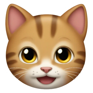 Kitty tickle sticker