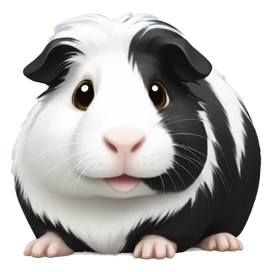 Black-white Guinea pig sticker