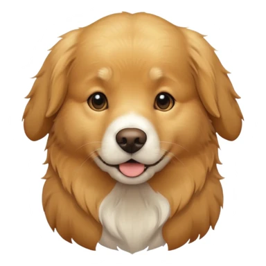 golden retriever dog sticker