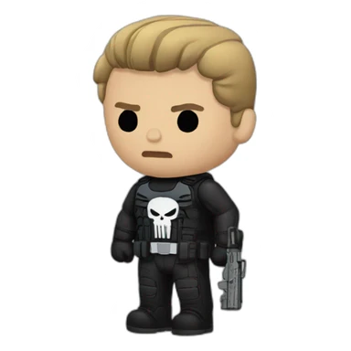 The Punisher sticker