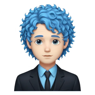 ethereal-pastel-transparent-translucent-gorgeous-spectral-dark-greyish-whitish-gloomy-man-with-blue-curly-hair-with-a-beautiful-black-suit sticker