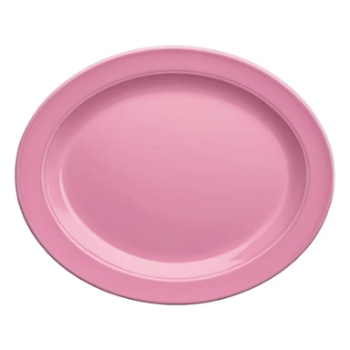 pink serving platter  sticker