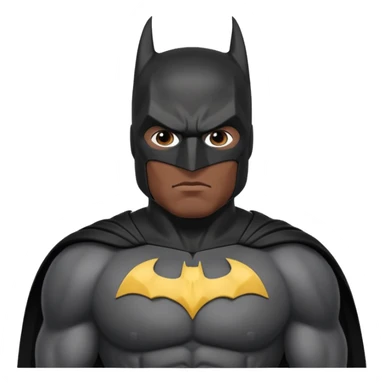 Batman in a Batman costume sticker